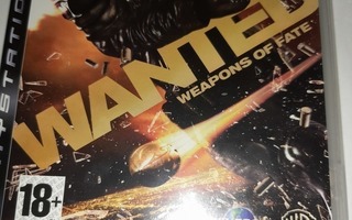 PS3 Wanted Weapons of Fate peli