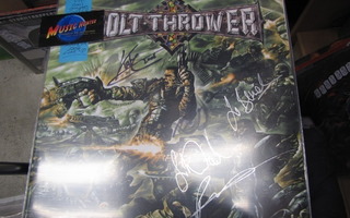 BOLT THROWER - HONOUR, VALOUR, BRIDE UUSI LP + NIMMARIT