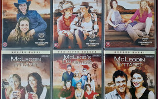 McLeodin tyttäret kaudet 1 - 6 DVD Boxit