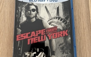 Escape from New York 1981 (John Carpenter, Blu-ray + DVD)