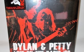 BOB DYLAN: DYLAN & PETTY LIVE ON THE RADIO '86  (2-LP ) UUSI