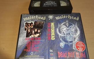 Motörhead: Deaf Not Blind - UK VHS (Virgin VIdeo)