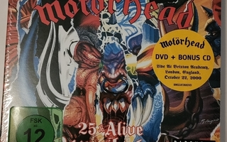 Motörhead - 25 & Alive Boneshaker (DVD+CD) uusi