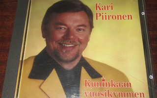 Kari Piironen: Kuninkaan vuosikymmen cd