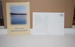 postikortti luonto avaa silmämme kauneudelle järvi
