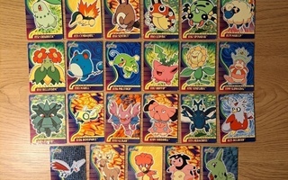 Pokemon topps gen 2 -korttisetti