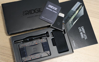 THE RIDGE lompakko / rahaklipsi, RFID-suojattu