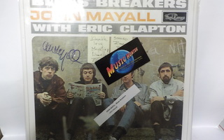 JOHN MAYALL WITH ERIC CLAPTON - BLUES BREAKERS EX+/M- LP