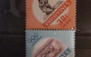 OLYMPIALAISET urheilu FILIPPIINIT 1960 **