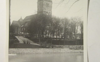 VANHA Valokuva Turku 1930-l Postikortin Alkup.Mallikappale