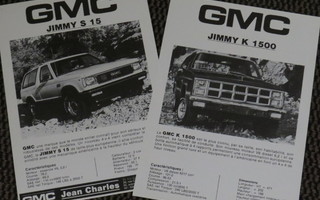 1982 GMC Jimmy K / S 1500 4x4 esite - KUIN UUSI