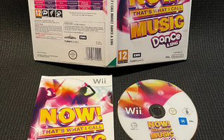 Now That's What I Call Music - Dance and Sing Wii - CiB