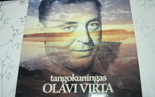 4 LP-LEVYN KANSIO : OLAVI VIRTA : TANGOKUNINGAS