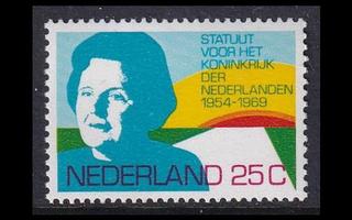 Alankomaat 933 ** Perustuslaki 15v (1969)