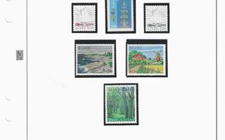 Ahvenanmaa postimerkit 1985 postituoreet