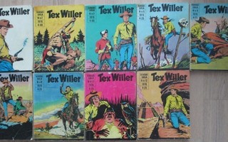 Tex Willer 1976  1 2 3 5 6 7 9 11 12