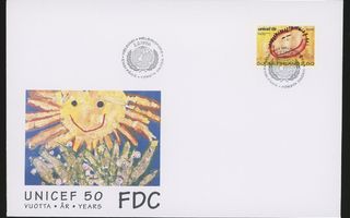 FDC 1996, Unicef 50 vuotta