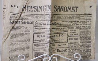 Helsingin Sanomat  N:o 294 B 1907