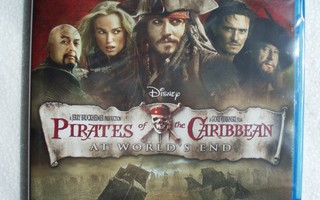 Pirates of the Caribbean - Maailman laidalla (Blu-ray, uusi)