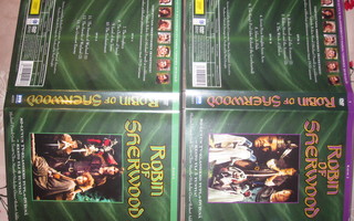 Robin of Sherwood - Kaudet 1 ja 2  DVD HYVÄ KUNTO