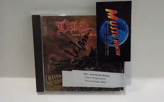 DIO - LOCK UP THE WOLVES CD + WRIGHT + JOHANSSON NIMMARIT