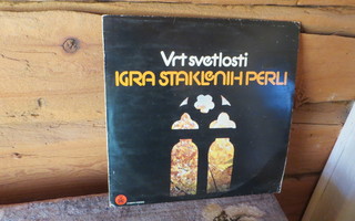 igra staklenih perli lp: vrt svetlosti 1980 orig. yugoslavia