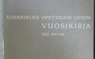 ÄOL Vuosikirja 1965-66. 168 s.