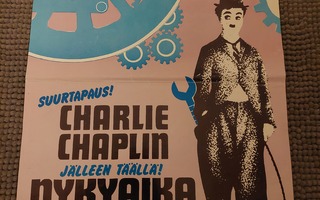 Nykyaika Teatterijuliste Charlie Chaplin