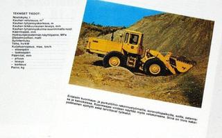 1987 TO - 18 kauhakuormaaja esite - suom - KUIN UUSI