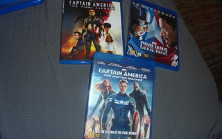 BR 3x Captain America. Marvel