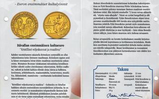 Monetan takuutod. Euroopan kultarahat Itävallan kultaeuro