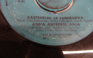 MATTI LOUHIVUORI EP 7"KASTEHELMI JA LUMIKUKKA,ANNA ANTEE...