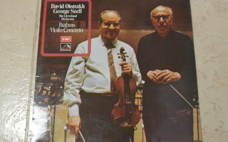 J.Brahms: Violin Concerto - David Oistrakh - G.Szell -Lp