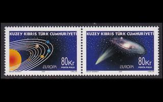 Turkki Kypros 698-9p ** Europa astronomia (2009)