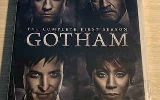 Gotham: Kausi 1 (6DVD) uusi ja muoveissa