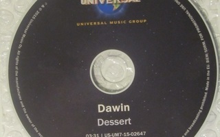Dawin • Dessert PROMO CDr-Single