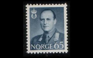 Norja 424 ** Olav V 65 öre (1958)