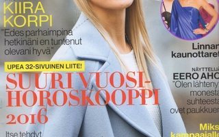 Anna n:o 50 2015 Kiira & Petra. Eero. Kirsi. Linnan juhlat.