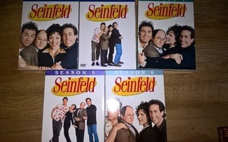 Seinfeld kaudet 1-6 dvd