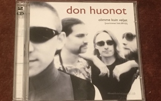 DON HUONOT - SUURIMMAT HITIT 89-03 OLIMME KUIN VELJET - 2CD