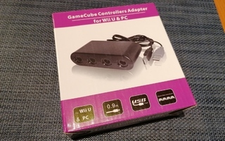 GameCube Ohjain Adapteri Uusi - Tarkoitettu Wii U Konsoliin