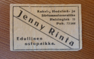 JENNY RINTA