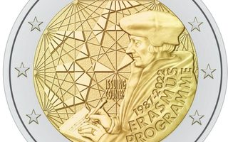 2€  Juhlaraha Suomi 2022 Erasmus