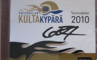 RAVIURHEILUN KULTAKYPÄRÄ Tunnusbiisi 2010 - CDs