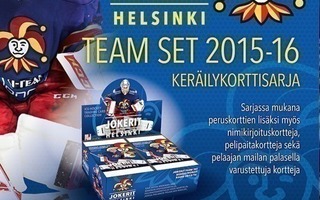 KHL 2015-16 Jokerit 50- ja 100-numeroidut alk. 3e/kpl