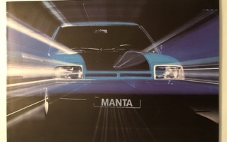 Myyntiesite - Opel Manta - 1975