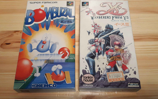 Ys ja Bombuzal Super Famicom