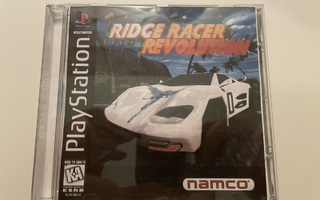 PS1: Ridge Racer Revolution Platinum (PAL, loose)