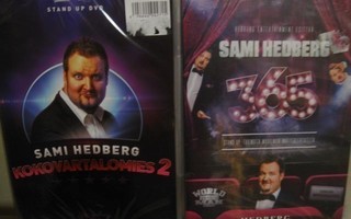 SAMI HEDBERG DVD X 2 UUSI