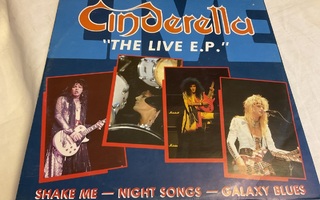 Cinderella - The Live E.P. (12”/EP)